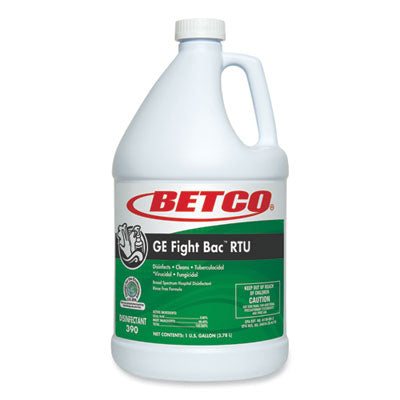 Betco® GE Fight Bac™ RTU Disinfectant, Fresh Scent, 1 gal Bottle Disinfectants/Cleaners - Office Ready