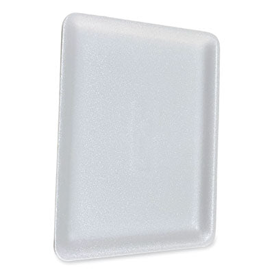 GEN Meat Trays, #9P, 12.25 x 9.25 x 0.62, White, Foam, 200/Carton Butcher Food Containers - Office Ready