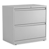 Alera® Lateral File, 2 Legal/Letter-Size File Drawers, Light Gray, 30" x 18.63" x 28" Lateral File Cabinets - Office Ready