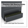 Alera® Lateral File, 4 Legal/Letter/A4/A5-Size File Drawers, Charcoal, 42" x 18.63" x 52.5" Lateral File Cabinets - Office Ready