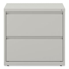 Alera® Lateral File, 2 Legal/Letter-Size File Drawers, Light Gray, 30" x 18.63" x 28"