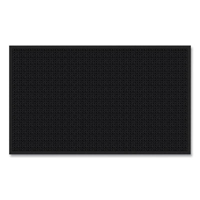 Apache Mills® Absorba Select Entry Mat, Rectangular, 36 x 60, Pepper Wiper Mats - Office Ready