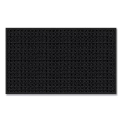 Apache Mills® Absorba Select Entry Mat, Rectangular, 48 x 72, Pepper Wiper Mats - Office Ready