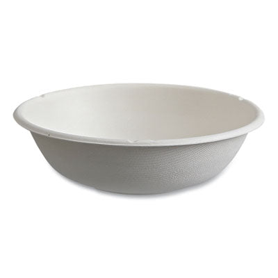 Eco-Products® Vanguard Renewable and Compostable Sugarcane Bowls, 16 oz, White, 800/Carton Bowls - Office Ready
