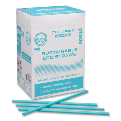 phade™ Marine Biodegradable Straws, 7.75