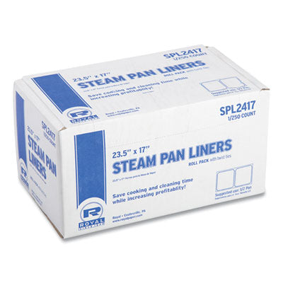 AmerCareRoyal® Steam Pan Liners, Includes Twist-Ties, 17