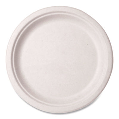 Vegware™ Nourish Molded Fiber Tableware, Compostable, Plate, Sugarcane, 10