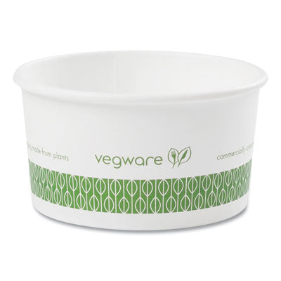 Vegware™ Soup Containers, Compostable, 6 oz, 3.5