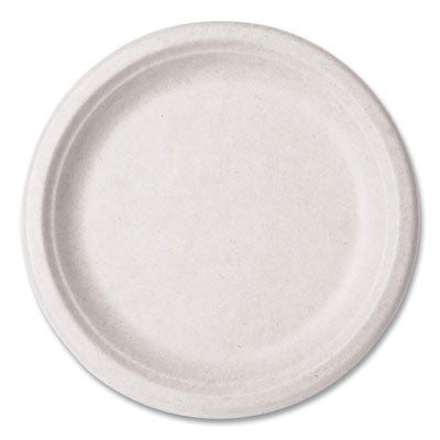 Vegware™ Nourish Molded Fiber Tableware, Compostable, Plate, Sugarcane, 9