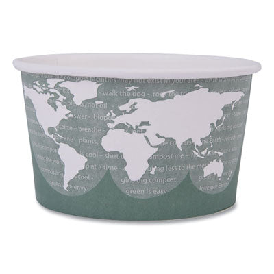 Eco-Products® World Art™ PLA-Laminated Soup Containers, 12 oz, 4.05