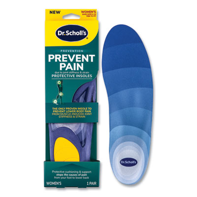 Dr. Scholl's® Prevent Pain Protective Insoles for Women, Women's Size 6 to 10, Purple Insoles - Office Ready