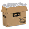 SOLO® Regal™ Mediumweight Cutlery, Individually Wrapped, Fork, Plastic, White, 1,000/Carton Disposable Forks - Office Ready