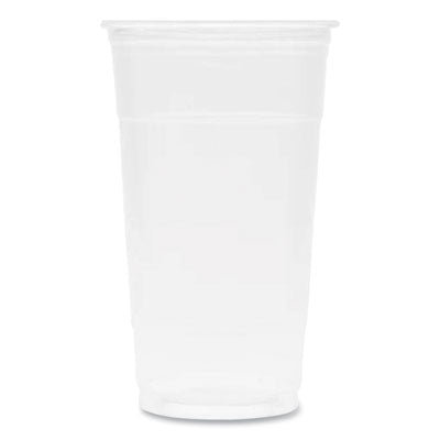 Karat® PET Plastic Cups, 32 oz, Clear, 300/Carton Cold Drink Cups, Plastic - Office Ready