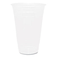 Karat® PET Plastic Cups, 20 oz, Clear, 1,000/Carton Cold Drink Cups - Office Ready
