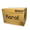Karat® Food Bucket, 170 oz, 8.9" Diameter x 8.36" h, White, Paper, 150/Carton Takeout Food Containers - Office Ready