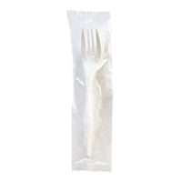 Boardwalk® Mediumweight Wrapped Polypropylene Cutlery, Fork, 5.51