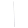 Boardwalk® Jumbo Straws, 7.75", Polypropylene, Clear, 2,500/Carton Unwrapped Straws - Office Ready