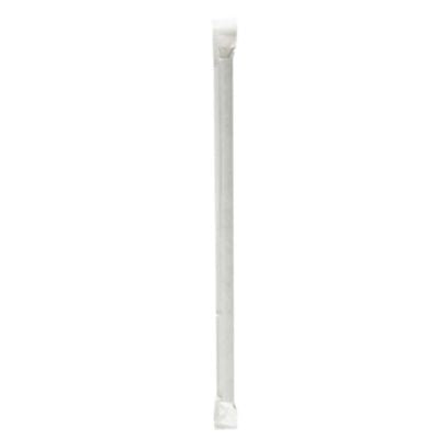 Boardwalk® Wrapped Jumbo Paper Straws, 7.75