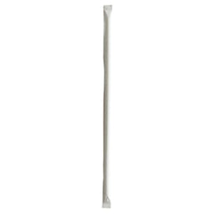 Boardwalk® Wrapped Jumbo Straws, 10.25", Polypropylene, Clear, 2,000/Carton