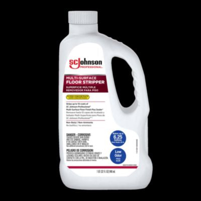 SC Johnson Professional® Hyper Concentrate Floor Stripper, Fresh Scent, 32 oz Bottle, 6/Carton Floor Strippers - Office Ready