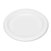 Tablemate® Plastic Dinnerware, Plates, 7" dia, White, 125/Pack Plates - Office Ready