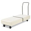 Alera® Chair/Table Cart, Metal, 600 lb Capacity, 20.86" x 50.78" to 72.04" x 43.3", Black Chair/Table Carts - Office Ready