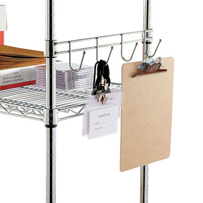 Alera® Wire Shelving Hook Bars, Four Hooks, 18