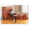 Alera® Valencia™ Series D-Top Desk, 71" x 35.5" x 29.63", Medium Cherry Desks-Desk Shells - Office Ready