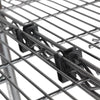 Alera® Shelf Connecting S Hooks, Metal, Black, 4 Hooks/Pack Shelving Units-Parts-Hooks/Clips - Office Ready