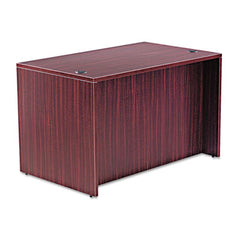 Alera® Valencia™ Series Straight Front Desk Shell, 47.25" x 29.5" x 29.63", Mahogany