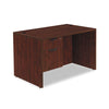 Alera® Valencia™ Series Straight Front Desk Shell, 47.25" x 29.5" x 29.63", Mahogany Desks-Desk Shells - Office Ready