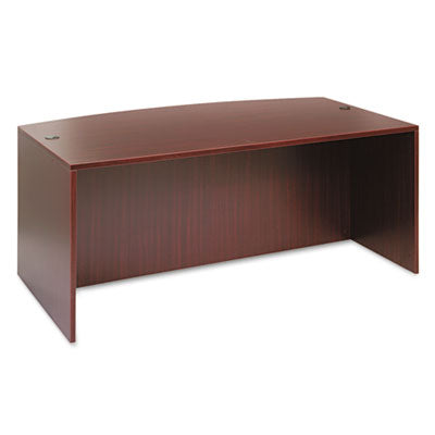 Alera® Valencia™ Series Bow Front Desk Shell, 71