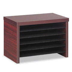 Alera® Valencia™ Series Under-Counter File Organizer, 15.75w x 9.88d x 10.88h, Mahogany