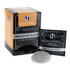 Distant Lands Coffee Coffee Pods, Breakfast Blend, Single Cup, 14/Box