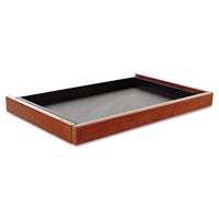 Alera® Valencia™ Series Center Drawer, 24.5w x 15d x 2h, Medium Cherry Utility Drawers-Open-Format Center Drawer - Office Ready