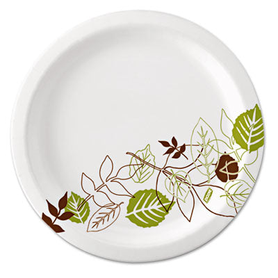 Dixie® Pathways® Soak Proof Shield® Heavyweight Paper Dinnerware, WiseSize, 10.13