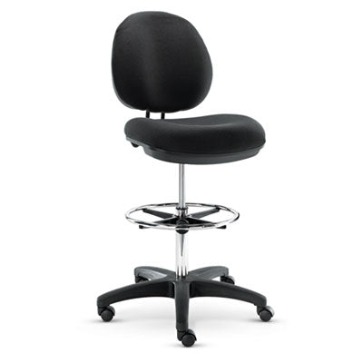 Alera® Interval Series Swivel Task Stool, Supports Up to 275 lb, 23.93