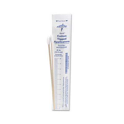 Medline Cotton-Tipped Applicators, 6