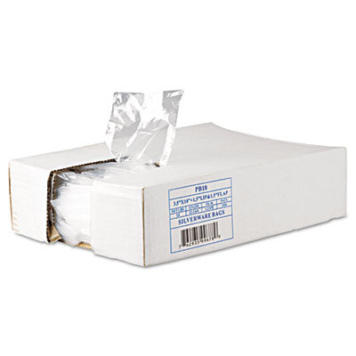 Inteplast Group Silverware Bags, 0.7 mil, 3.5