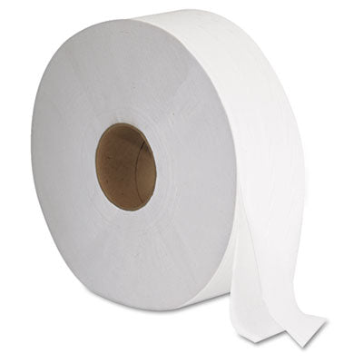 GEN JRT Jumbo Bath Tissue, Septic Safe, 2-Ply, White, 12