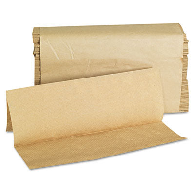 GEN Folded Paper Towels, Multifold, 9 x 9 9/20, Natural, 250 Towels/PK, 16 Packs/CT Towels & Wipes-Multifold Paper Towel - Office Ready