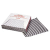 Bagcraft Grease-Resistant Paper Wraps and Liners, 12 x 12, Black Check, 1,000/Box, 5 Boxes/Carton Food Wrap-Paper Wrap - Office Ready