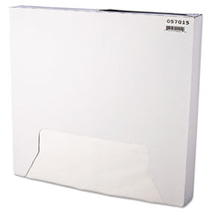Bagcraft Grease-Resistant Paper Wraps and Liners, 15 x 16, White, 1,000/Box, 3 Boxes/Carton