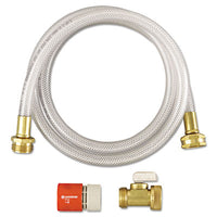 Diversey™ RTD® Water Hook-Up Kit, Switch, On/Off, 3/8 dia x 5 ft Sprayers, Hoses and Nozzles-Hookup Kit - Office Ready