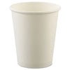 Dart® Uncoated Paper Cups, Hot Drink, 8 oz, White, 1,000/Carton Cups-Hot Drink, Paper - Office Ready