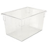 Rubbermaid® Commercial Food/Tote Boxes, 21.5 gal, 26 x 18 x 15, Clear, Plastic Storage Food Containers - Office Ready