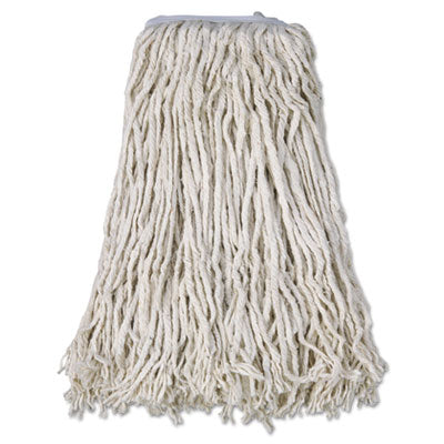Boardwalk® Cotton Mop Heads, Cut-End, #32, White, 12/Carton Mop Heads-Wet - Office Ready