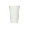 Karat® Double Poly Paper Cold Cups, 16 oz, White, 1,000/Carton Cold Drink Cups, Paper - Office Ready