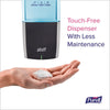 PURELL® ES10 Automatic Hand Soap Dispenser, 1,200 mL, 4.33 x 3.96 x 10.31, Graphite Foam Soap Dispensers, Automatic - Office Ready