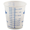 Dart® Paper Medical & Dental Graduated Cups, 3 oz, White/Blue, 100/Bag, 50 Bags/Carton Cups-Medicine, Paper - Office Ready